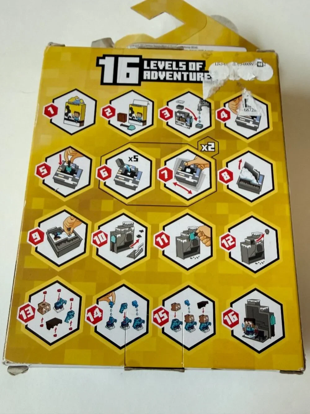Minecraft Lot of 2 Caves & Cliffs Cave Adventure Overworld Mine Powder Snow NEW